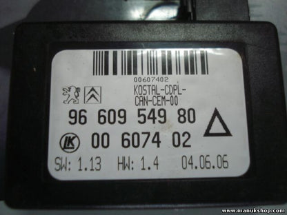 Regensensor Citroen C3 96 609 549 80 9660954980 96 609 549 80 LK 00607402