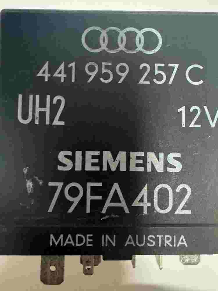 Fensterheber Relais Audi 100 Coupe Cabrio A6 S6 C5 4B Nr. 343 441959257C 79FA402