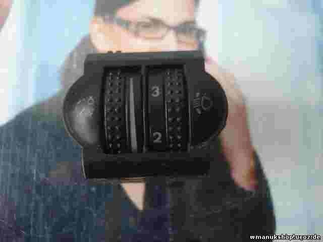Leuchtweitenregelung Schalter VW Polo Lupo 6X0941333A  PA6-GF30 6XO941333A