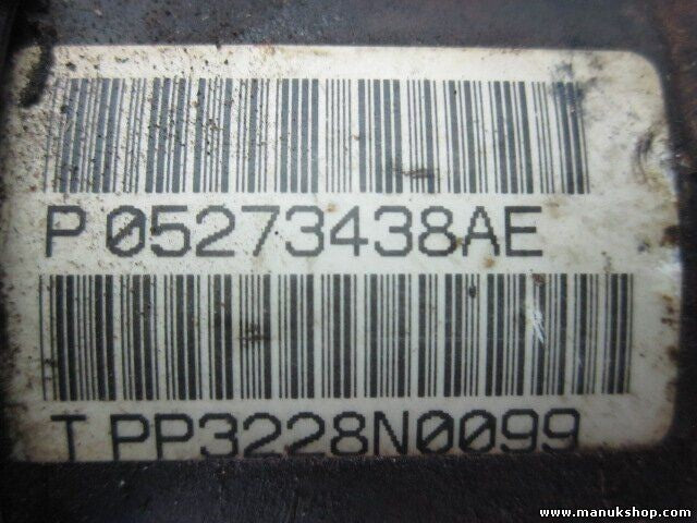 Antriebswelle Jeep Patriot 2.0 TDI P05273438AE P 05273438 AE TPP3228N0099 53295