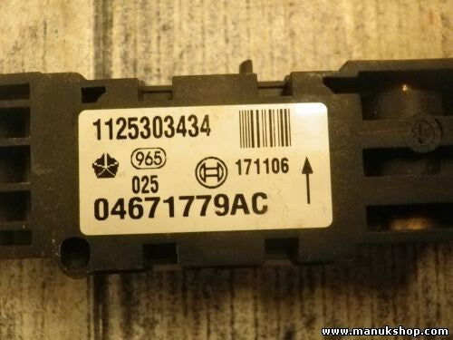 Airbagsensor Airbagsteuergerät Jeep Grand Cherokee III WH 04671779AC 1125303434
