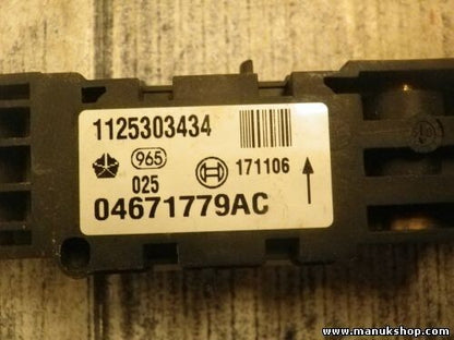 Airbagsensor Airbagsteuergerät Jeep Grand Cherokee III WH 04671779AC 1125303434