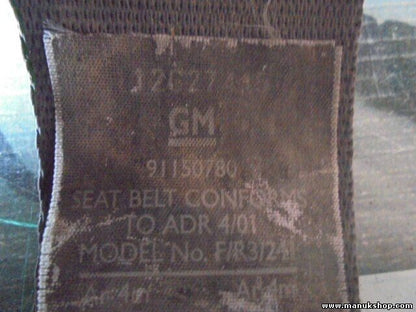 Sicherheitsgurt Gurt Opel Frontera A Sport GM 91150780 12G27415