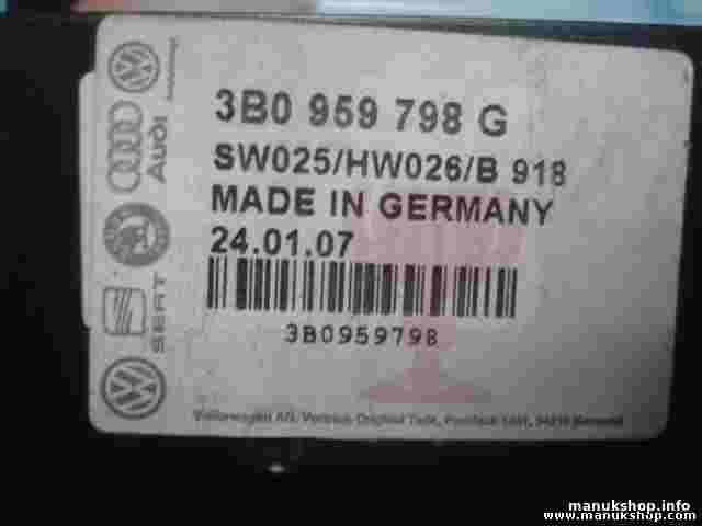 Komfortsteuergerät KSG VW Volkswagen Passat 3B0959798G 3B0 959 798 G 3BO959798G