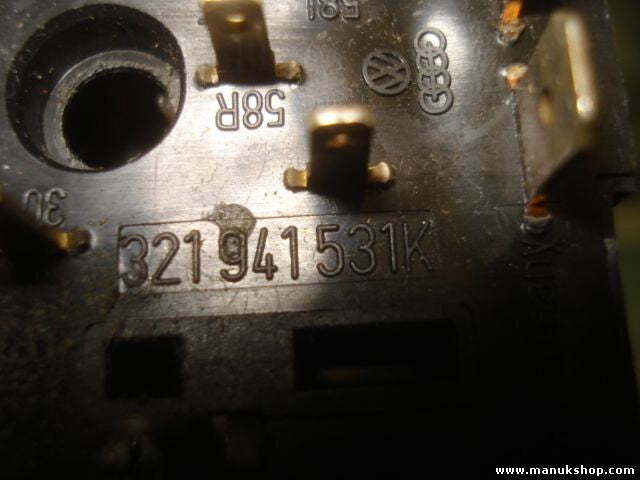 Lichtschalter  VW 321 941 531 K 321941531K
