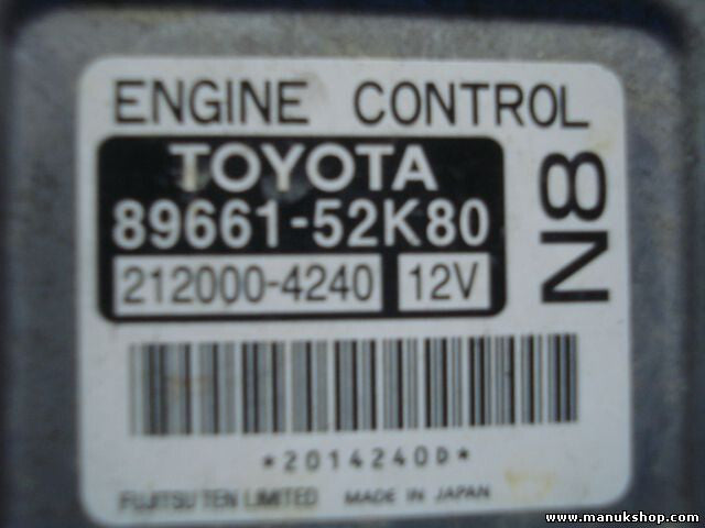 Motorsteuergerät TOYOTA URBAN CRUISER 8966152K80 89661-52K80 2120004240