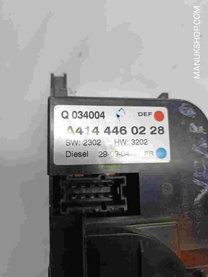 Klimabedienteil Mercedes-Benz Vaneo W414 4144460228  Q 034004 DEF SW 2302 HW 320