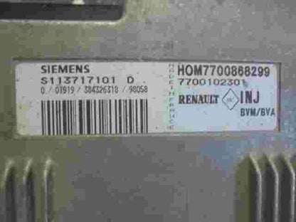 Motorsteuergerät Renault Megane INJ HOM7700868299 HOM 7700868299 S113717101D