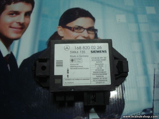 Steuergerät Wegfahrsperre Alarmmodul Mercedes-Benz W168 1688200226 5WK4735
