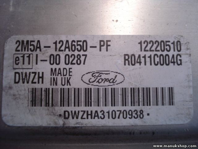 steuergerät Ford Focus 2M5A-12A650-PF 2M5A12A650PF 12220510 R0411C004G DWZH