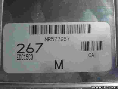 Motorsteuergerät Space Star 1.9 8200058052 MR577267 8200066001 0281010438
