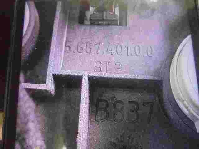 Klimabedienteil Iveco Daily III 568740100 5.687.401.0.0 B837