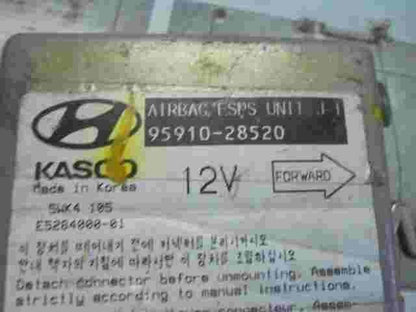 Airbagsensor Airbagsteuergerät Hyundai Elantra J-I 9591028520 5WK4105 E526400001