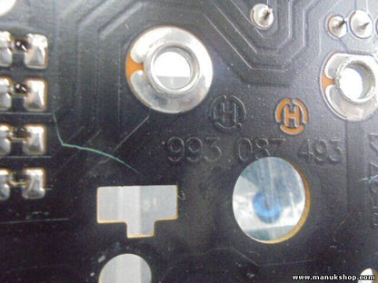 Diagramm des Tachometers Audi 80 90 B3 B4 VDO 993087493 993 087 493
