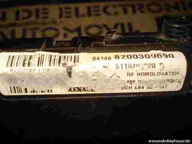 Sicherungskasten Renault Megane Scenic 8200309690 8200326040 SIEMENS S118400220D