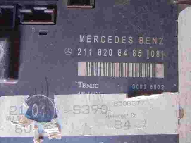 Türsteuergerät Mercedes-Benz E Class W211 2118208485 Q1 (08)  TEMIC 0000 6802