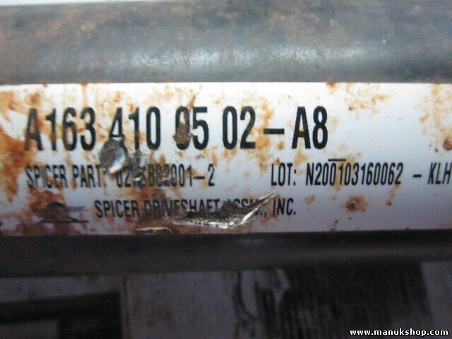 Kardanwelle Kardan hinten Mercedes  A1634101202A8 027SB82001-2 N200103160062-KLH