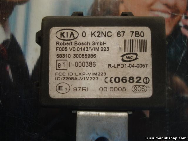 Steuergerät Wegfahrsperre Alarmmodul Kia Sorento Carens 0K2NC677B0 F005V00143