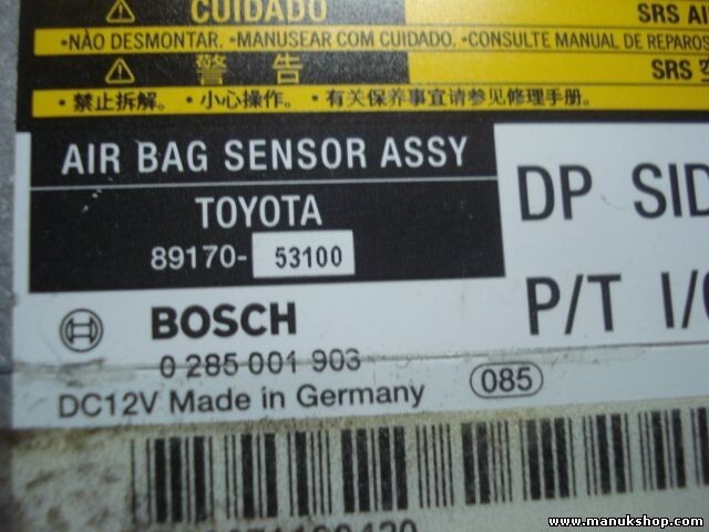 Airbagsensor Airbagsteuergerät Toyota 8917053100 89170-53100 BOSCH 0285001903