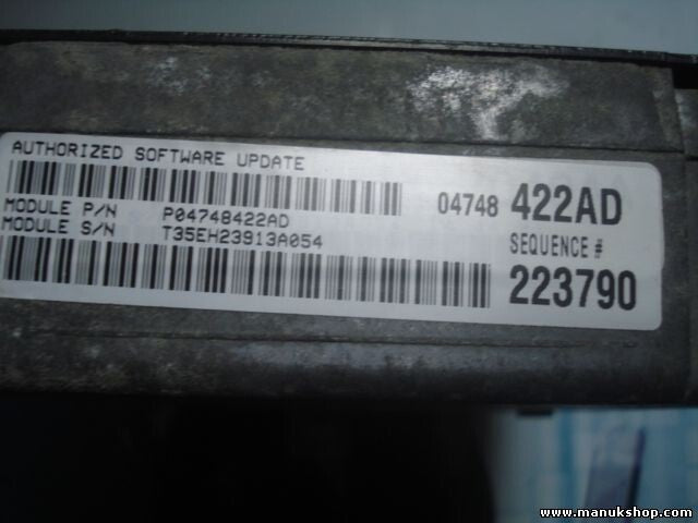 Motorsteuergerät Chrysler Dodge Grand Caravan 04748422AD 04748 422AD 04748422