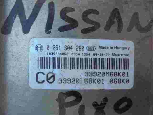 Motorsteuergerät Suzuki Alto 33920M68K01 3392068K01 1039S34862 BOSCH 0261S04260