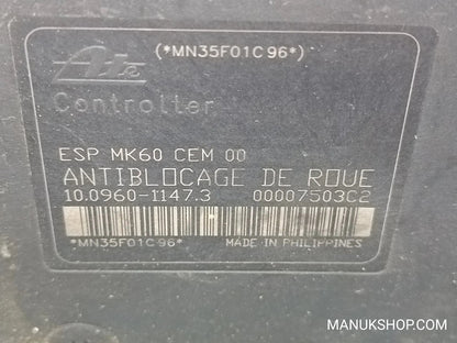 ABS Hydraulikblock  Citroen C5 9657061080 10096011473  10020601894 00007503C2