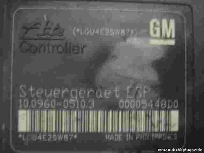 Steuergerät ABS Opel Astra H GTC 1.6 2005  13157577 ATE 10020601274 10096005103