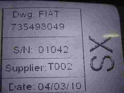 Sicherheitsgurt Gurt Fiat Doblò 3 Cargo 735498049