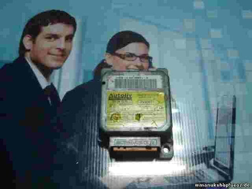 Airbagsensor Airbagsteuergerät Peugeot 206 T1 (AM) 9636894080 550541500