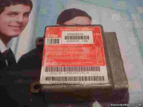 Airbagsensor Airbagsteuergerät Alfa Romeo 166 60668936 205230-109 0060668936
