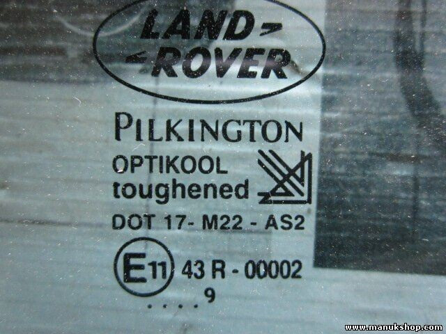 Dreieckscheibe Seitenscheibe hinten rechts Land Rover Discovery DOT17M22AS2