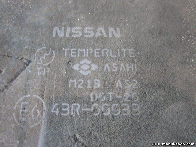 Türscheibe Seitenscheibe hinten rechts Toyota Land Cruiser J9 43R00033 M213AS2