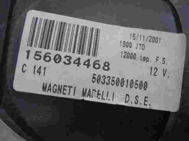 Kombiinstrument Tacho Alfa Romeo 156 156034468 503350010500 D.S.E C141