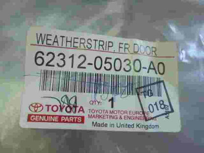 Weatherstrip Front Door Opening Trim LH Toyota Avensis 6231205030A0