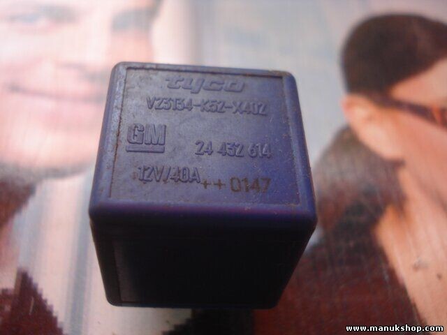 Relais Opel V23134K52X402 24 432 614 24432614 GM 12V