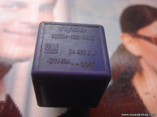 Relais Opel V23134K52X402 24 432 614 24432614 GM 12V