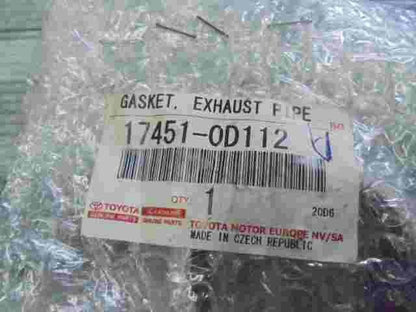 Gasket Exhaust Pipe  Toyota Corolla Celica Auris  174510D112  17451-0D112