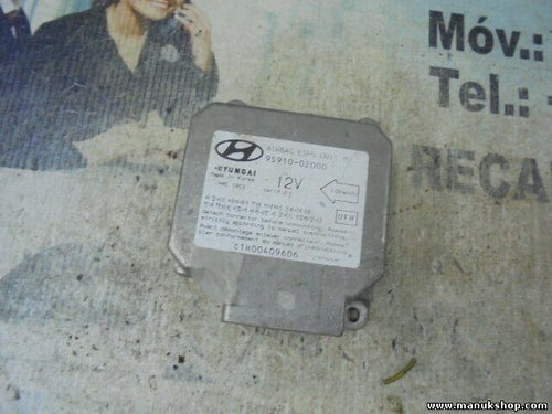 Airbagsensor Airbagsteuergerät Hyundai Atos 9591002000 95910-02000 VER.2.2