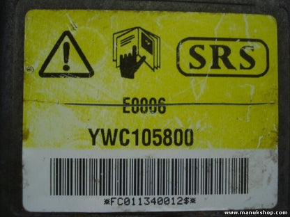 Airbagsensor Airbagsteuergerät Land Rover Freelander SRS E0006 YWC105800