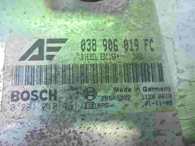 Motorsteuergerät VW Sharan Seat Alhambra Galaxy 038906019FC 28SA5322 0281010751