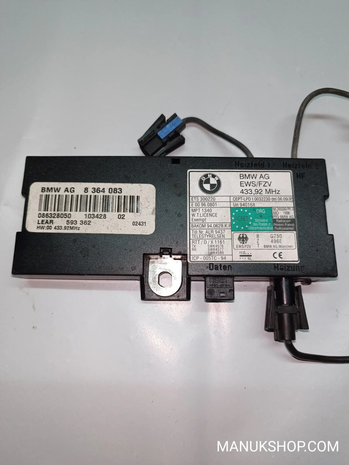 Antennenverstärker BMW 5 E39 8364083 8 364 083 086328050 103428 8380945