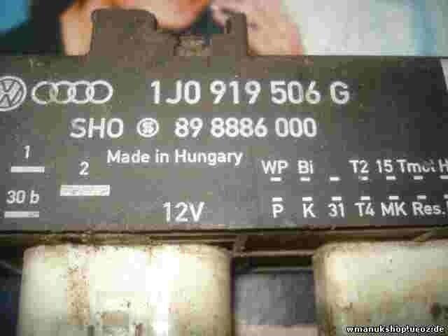 Steuergerät Elektrolüfter Audi A3 8L VW Golf 4 Bora 1J0919506G SH0 898886000