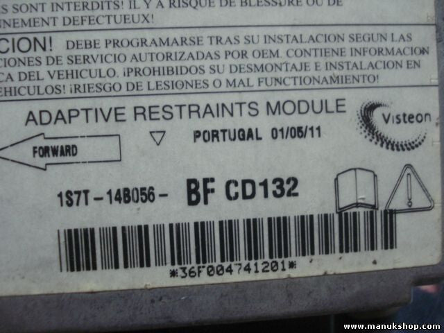 Airbagsensor Airbagsteuergerät Ford  VISTEON CD132 1S7T14B056BF 1S7T-14B05BF