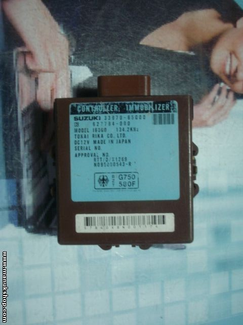 Steuergerät Wegfahrsperre Alarmmodul Suzuki Baleno Esteem 3397065G0 627784-000