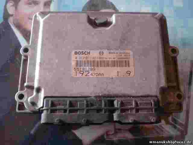 Motorsteuergerät  Fiat 55191209 0055191209 19247DAA  1039S03867 0281011553