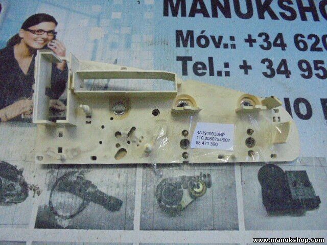 Diagramm des Tachometers Audi A6 100 C4 4A1919033HP VDO 110008754007 88471390