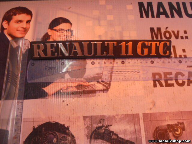 Emblem Logo RENAULT 11 GTC
