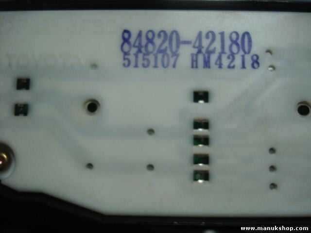 Fensterheber schalter Toyota Rav 4 2005 8482042180 84820-42180 515107HM4218