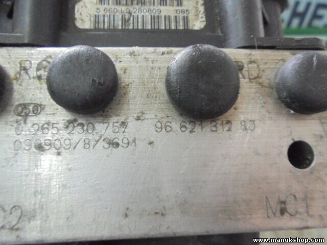 ABS Hydraulikblock Citroen C5 III 2.0 Peugeot 9662131280 0265230757 0265951393