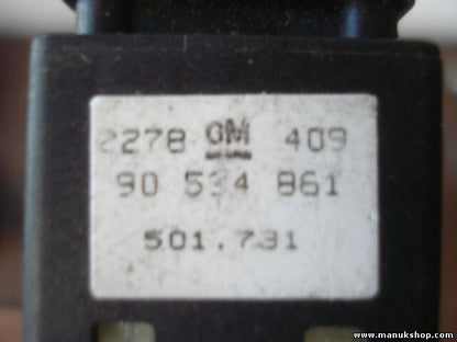 Nebelscheinwerfer Schalter Opel Corsa 90534861 501.731 501731